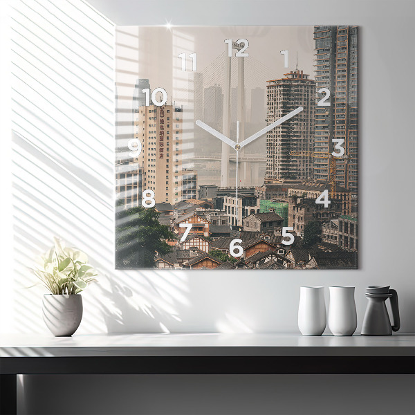 Orologio quadrato Città vecchia di Chongqing