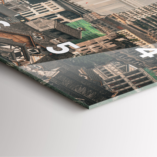 Orologio quadrato Città vecchia di Chongqing