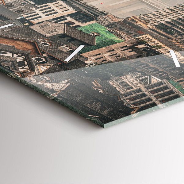 Orologio quadrato Città vecchia di Chongqing