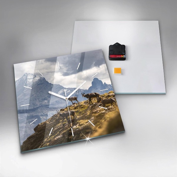 Orologio quadrato Capra in Valle d'Aosta