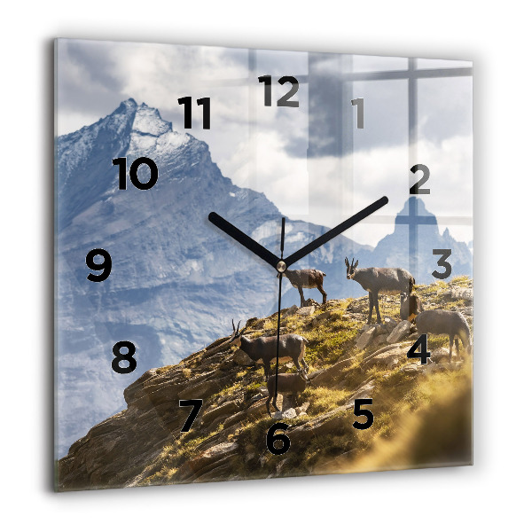 Orologio quadrato Capra in Valle d'Aosta
