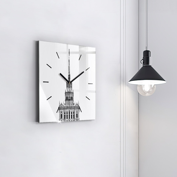 Orologio quadrato Palazzo della Cultura e della Scienza