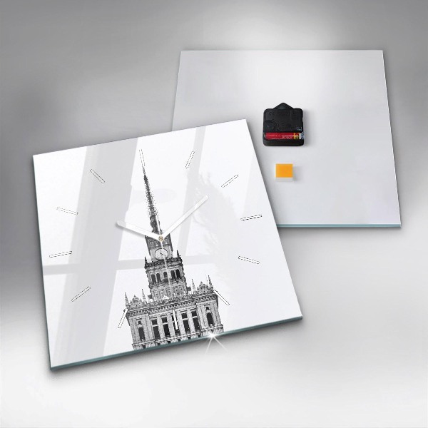 Orologio quadrato Palazzo della Cultura e della Scienza