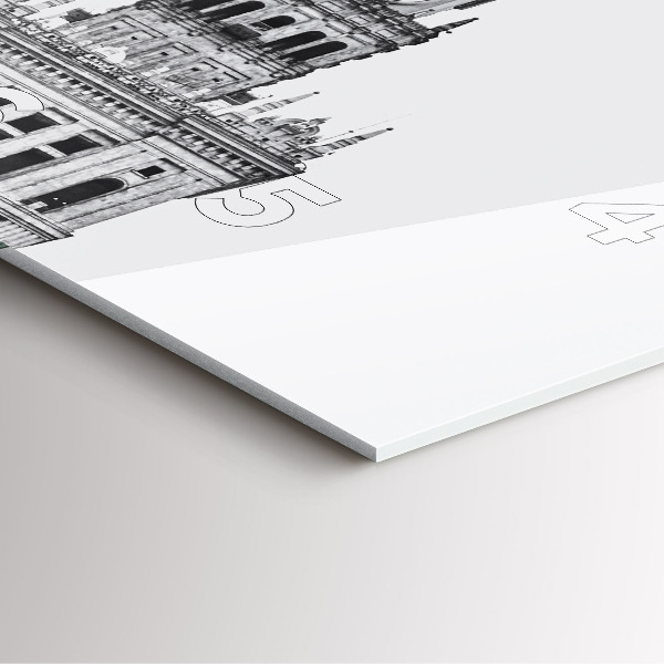 Orologio quadrato Palazzo della Cultura e della Scienza