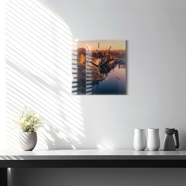 Orologio quadrato Lago di Cracovia Zakrzówek