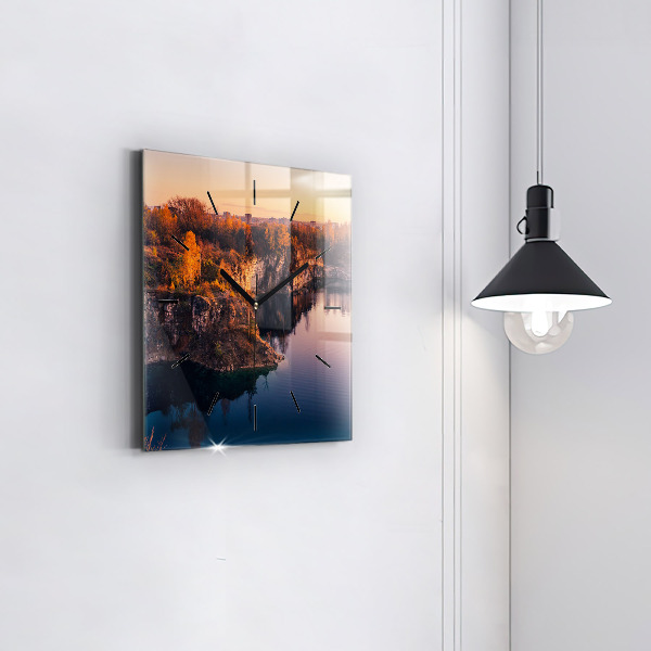 Orologio quadrato Lago di Cracovia Zakrzówek