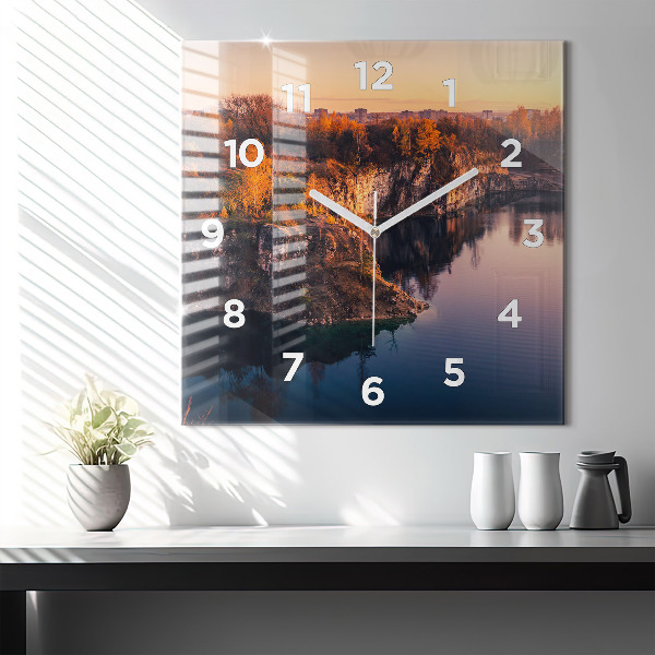 Orologio quadrato Lago di Cracovia Zakrzówek