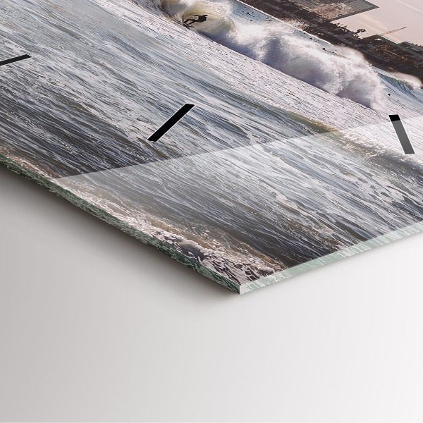 Orologio quadrato Surfista di Barcellona