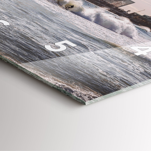 Orologio quadrato Surfista di Barcellona