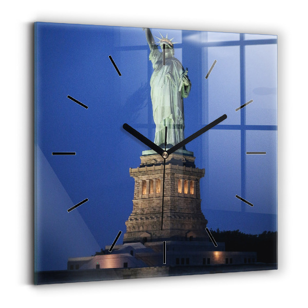 Orologio quadrato Statua della Libertà New York