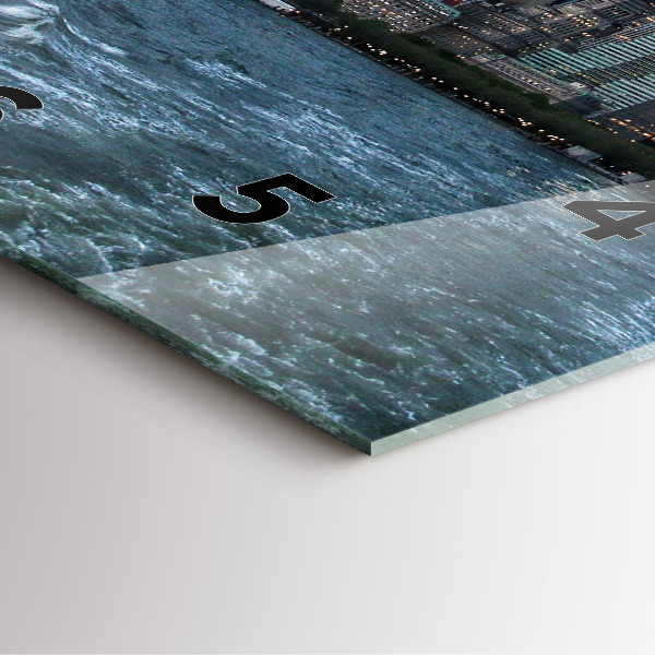 Orologio quadrato Panorama di New York