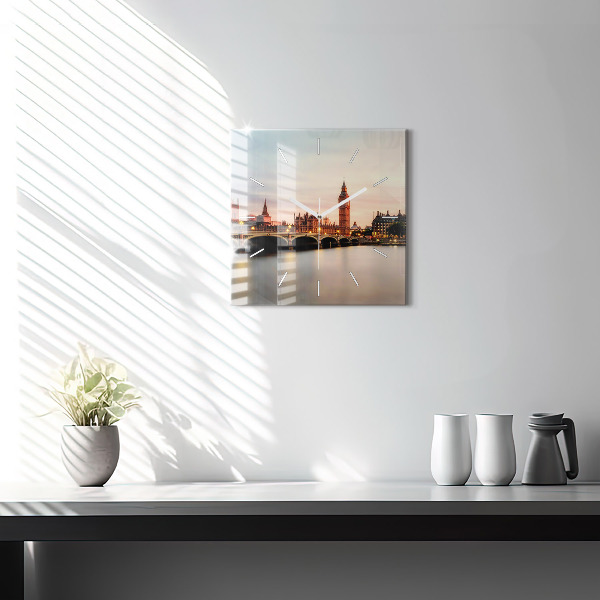 Orologio quadrato Panorama del Big Ben di Londra