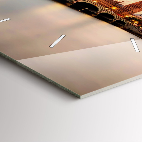 Orologio quadrato Panorama del Big Ben di Londra