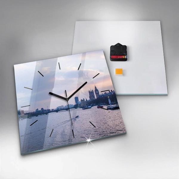 Orologio quadrato Panorama della città dal London Eye