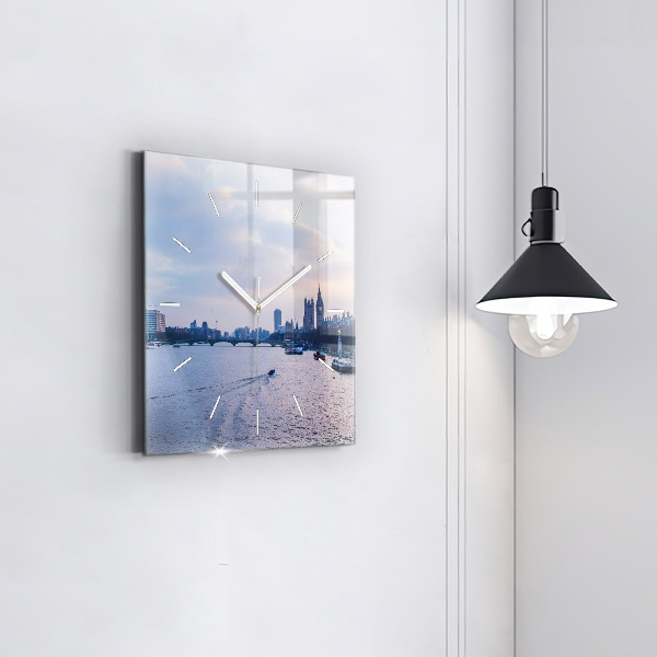 Orologio quadrato Panorama della città dal London Eye