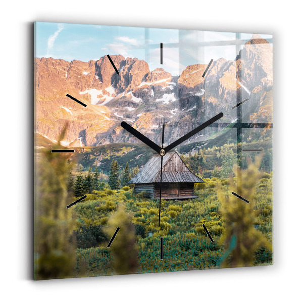 Orologio quadrato Cottage nei Monti Tatra