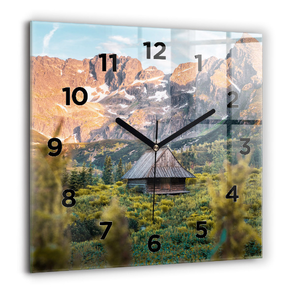 Orologio quadrato Cottage nei Monti Tatra