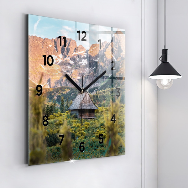 Orologio quadrato Cottage nei Monti Tatra