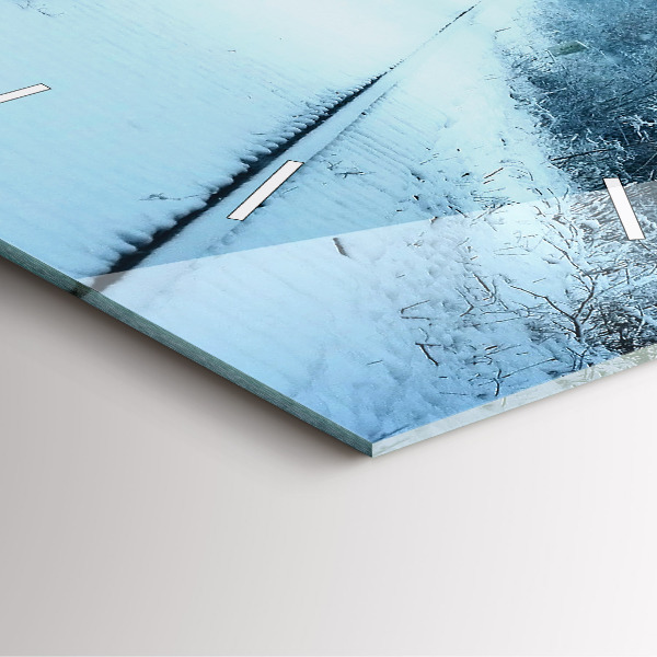 Orologio quadrato Cervi sulle tracce