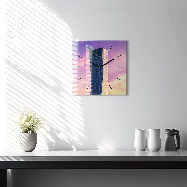 Orologio quadrato Grattacielo a Varsavia