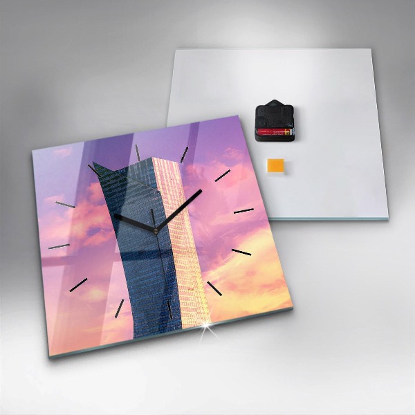 Orologio quadrato Grattacielo a Varsavia