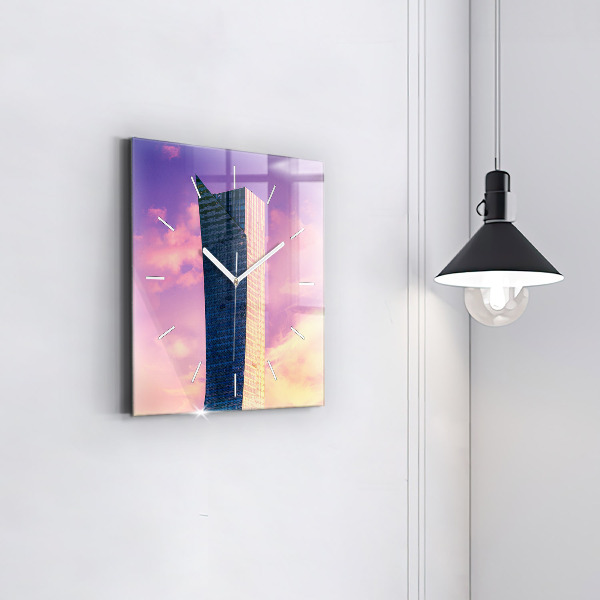 Orologio quadrato Grattacielo a Varsavia