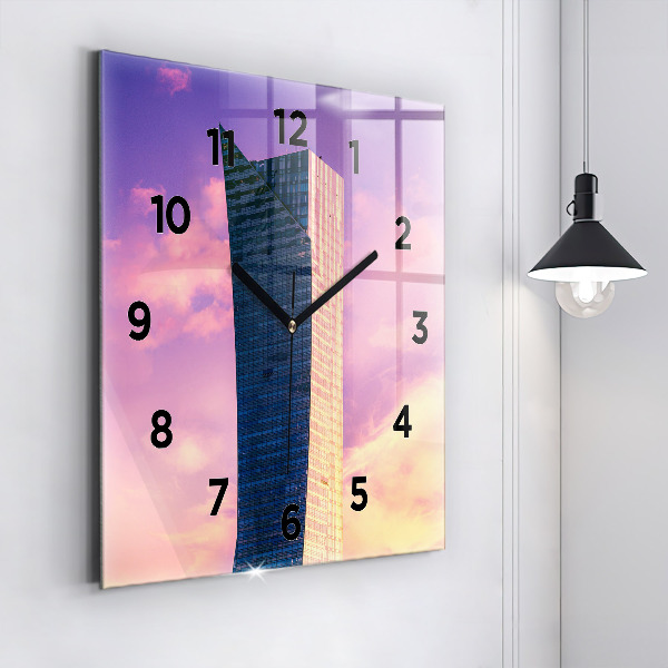Orologio quadrato Grattacielo a Varsavia
