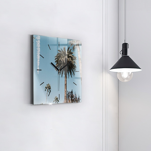 Orologio quadrato Palme a Los Angeles