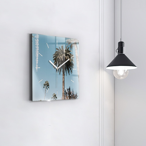 Orologio quadrato Palme a Los Angeles