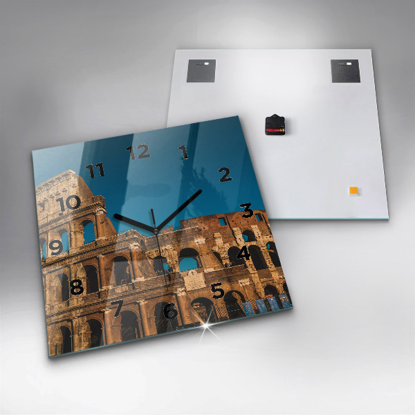 Orologio quadrato Il Colosseo in Italia