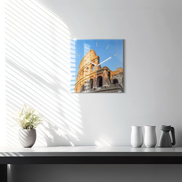 Orologio quadrato Colosseo a Roma