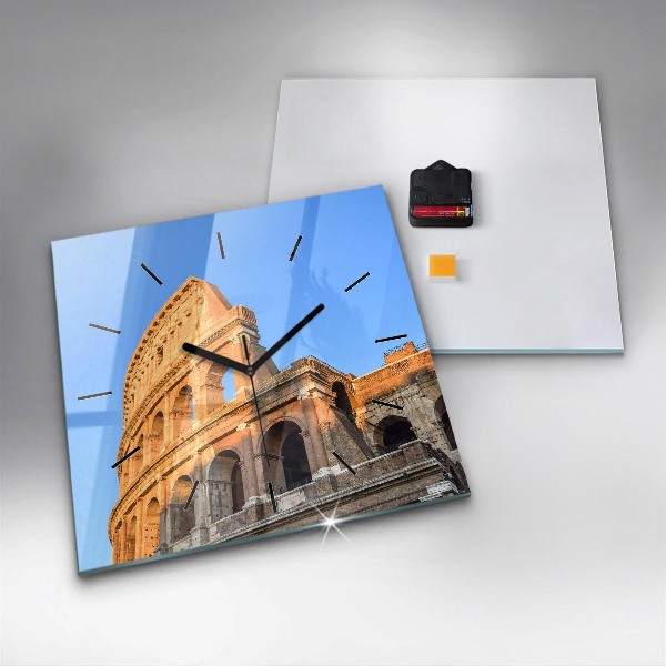 Orologio quadrato Colosseo a Roma