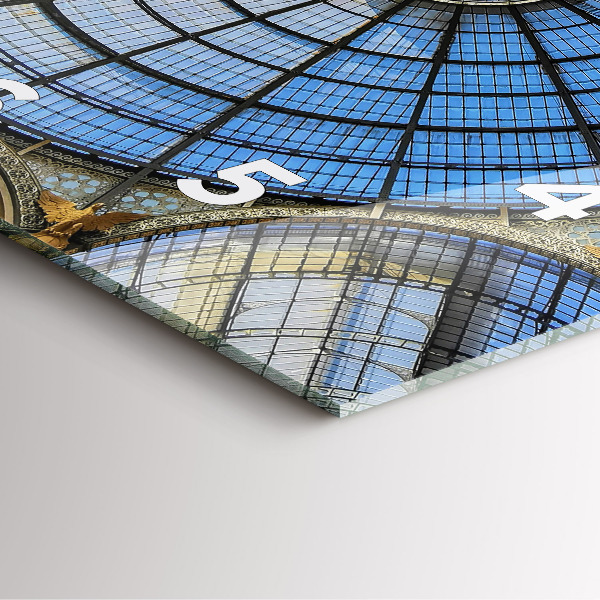 Orologio quadrato Centro commerciale a Milano