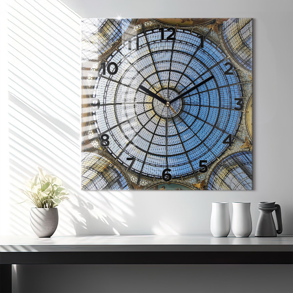 Orologio quadrato Centro commerciale a Milano