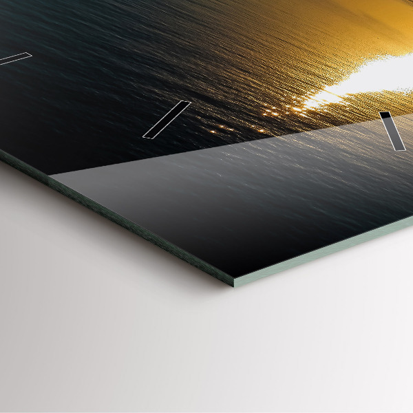 Orologio quadrato Paesaggio dell'alba