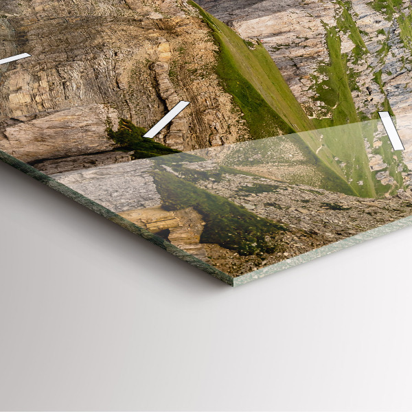 Orologio quadrato Montagne Rocciose