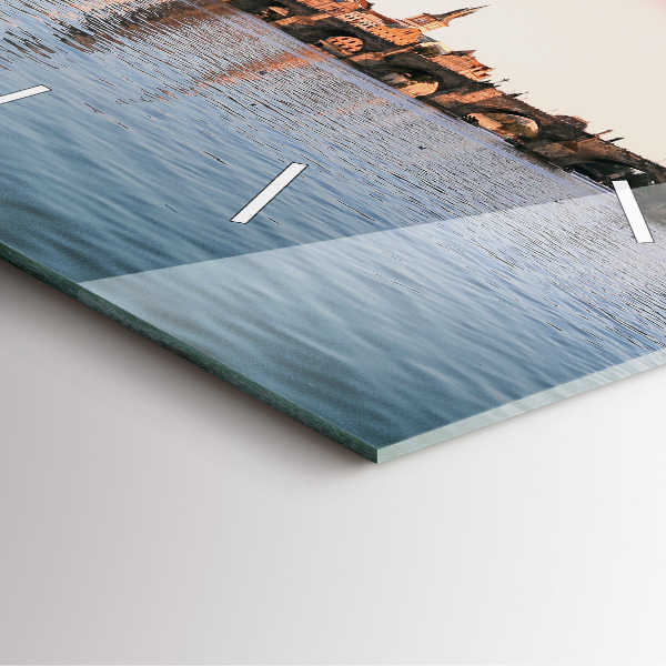 Orologio quadrato Ponte Carlo a Praga