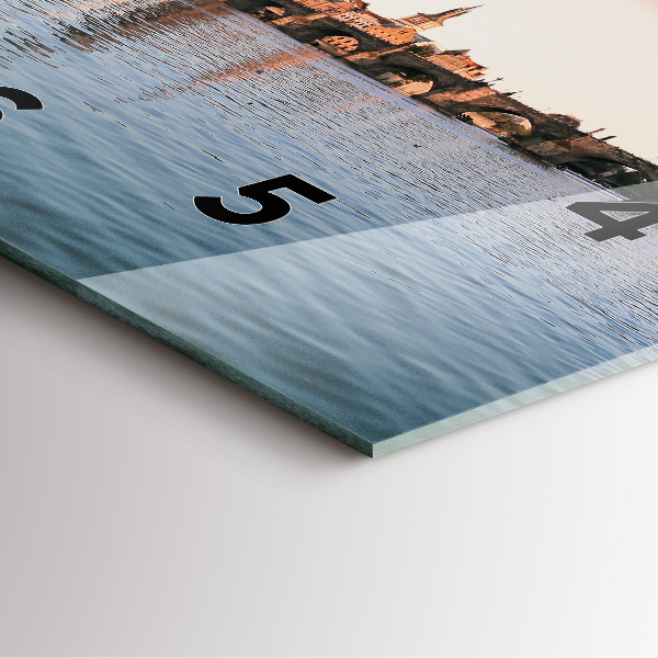 Orologio quadrato Ponte Carlo a Praga