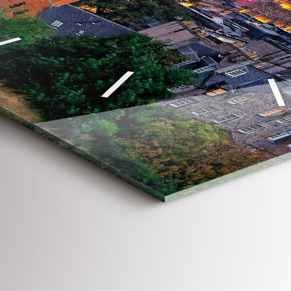 Orologio quadrato Edimburgo da Calton Hill