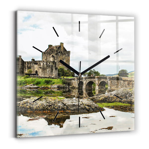 Orologio quadrato Castello di Eilean Donan Scozia