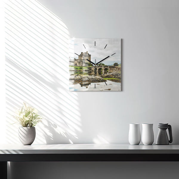 Orologio quadrato Castello di Eilean Donan Scozia