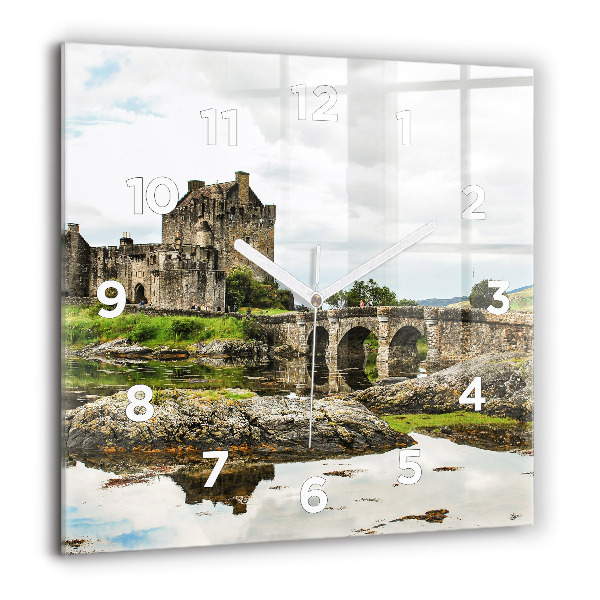 Orologio quadrato Castello di Eilean Donan Scozia