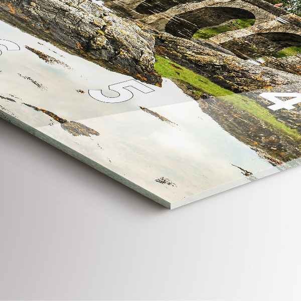 Orologio quadrato Castello di Eilean Donan Scozia