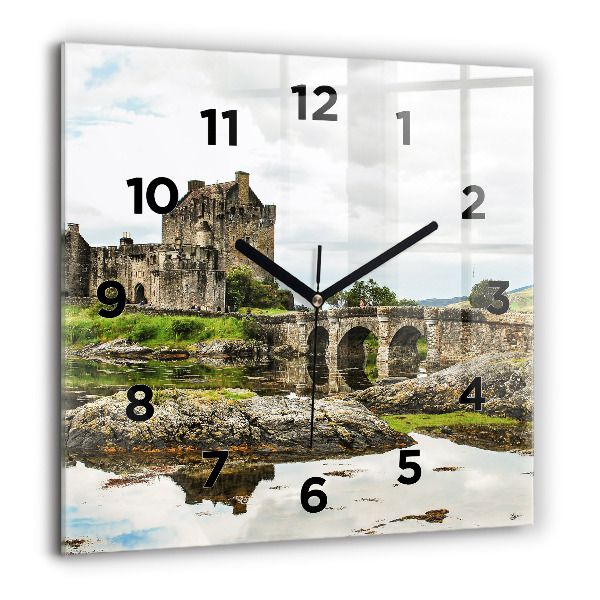 Orologio quadrato Castello di Eilean Donan Scozia