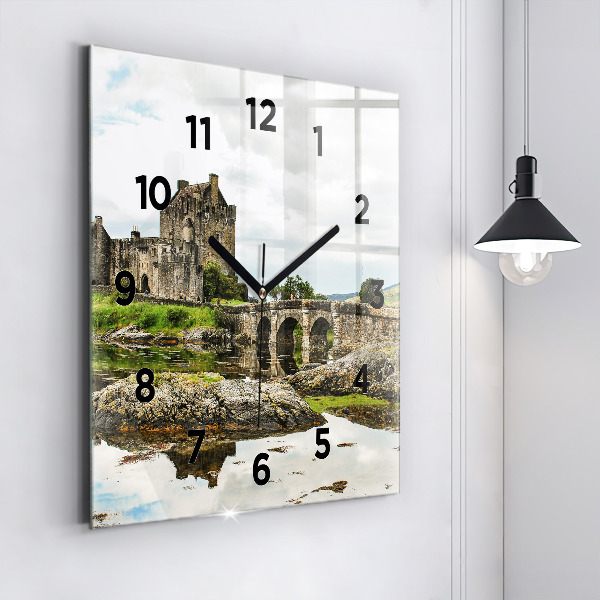 Orologio quadrato Castello di Eilean Donan Scozia