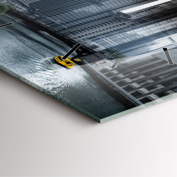 Orologio quadrato Panorama della città