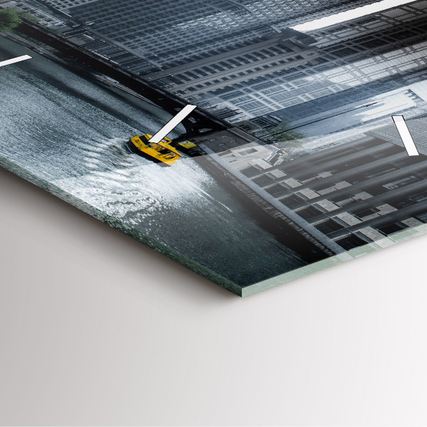 Orologio quadrato Panorama della città