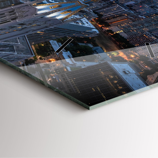 Orologio quadrato Foto di Chicago