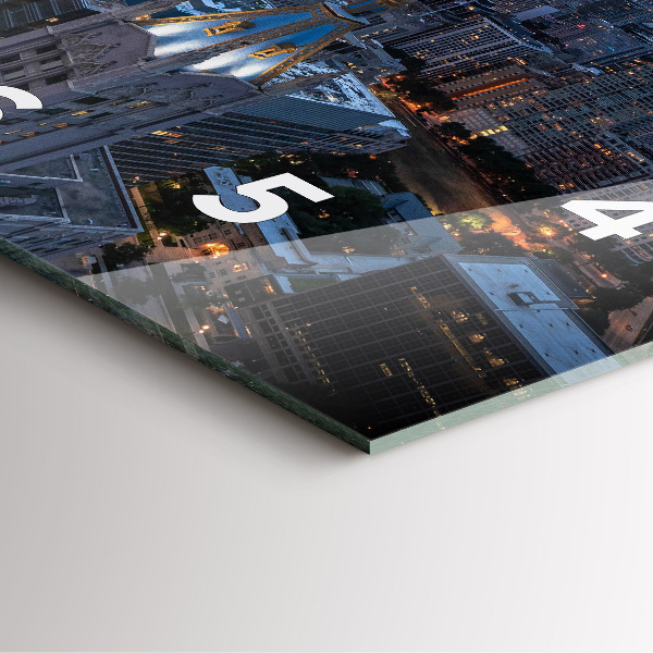 Orologio quadrato Foto di Chicago