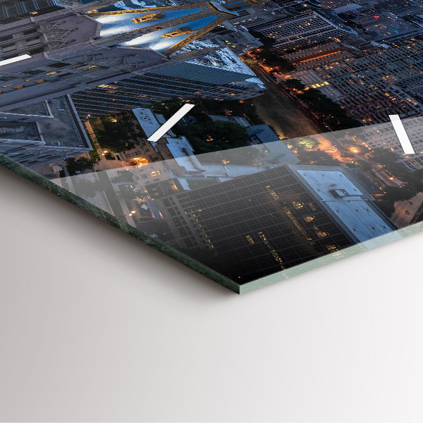 Orologio quadrato Foto di Chicago